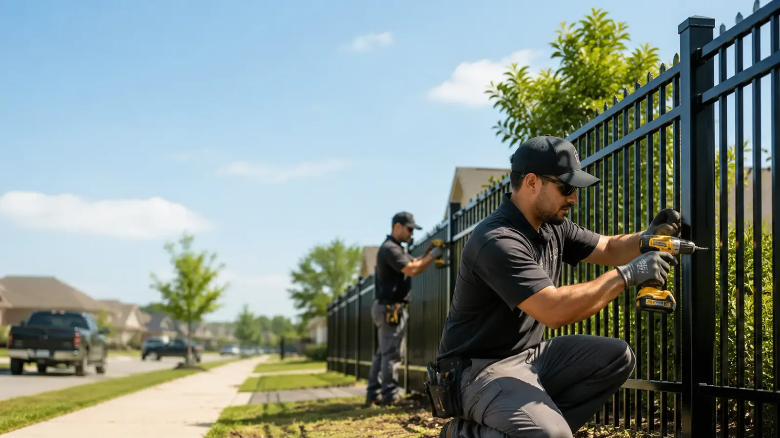 Metal Fence Installation in Chapman, NE